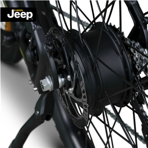 Elektrinis dviratis Jeep Mountain E-Bike MHR 7000, Black Prekė - JE-MX27.5+-KY48