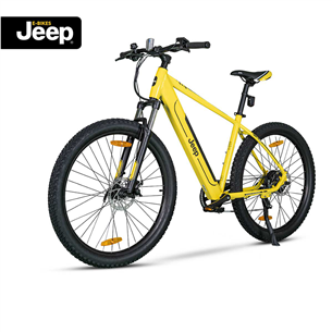 Elektrinis dviratis Jeep Mountain E-Bike MHR 7000, Yellow Prekė - JE-MX27.5+-YK48