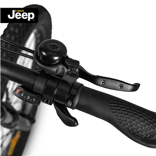 Elektrinis dviratis Jeep Mountain E-Bike MHR 7000, Yellow Prekė - JE-MX27.5+-YK48