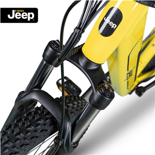 Elektrinis dviratis Jeep Mountain E-Bike MHR 7000, Yellow Prekė - JE-MX27.5+-YK48