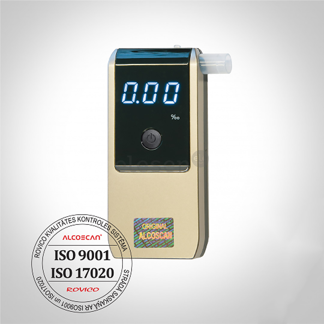 Rovico Alcoscan Desire X, Class A, gold - Breathalyzer