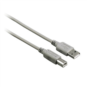 Hama USB-A -- USB-B, 3 m, gray - Cable Item - 00200901 00200901