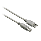 Laidas Hama USB-A -- USB-B, 3 m, Gray Prekė - 00200901