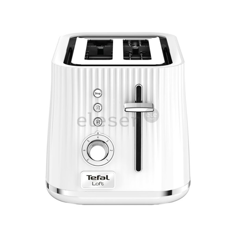 Tefal Loft, 850 W, white - Toaster