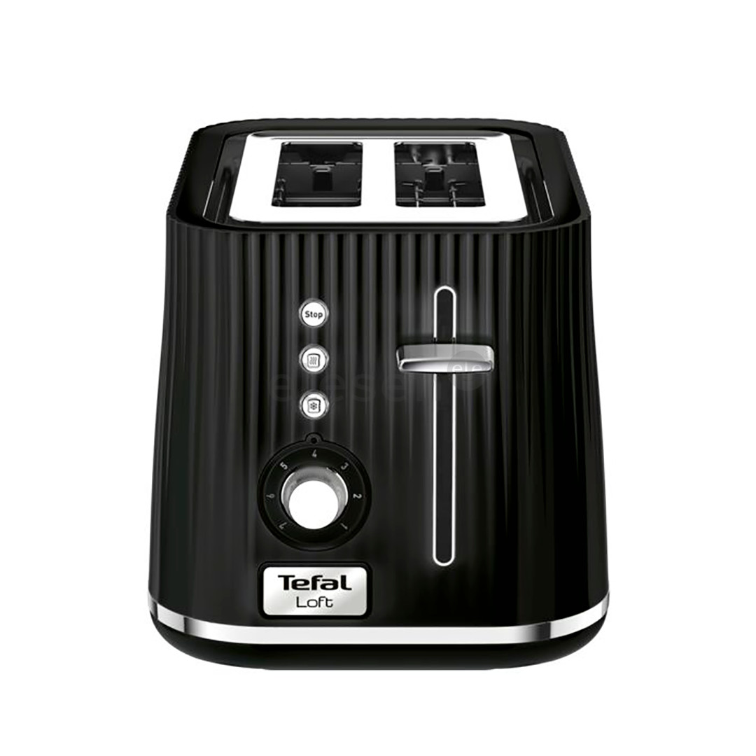 Tefal Loft, 850 Вт, черный - Тостер Товар - TT7618