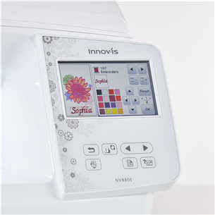 Brother Innov-is NV880E, balta - Siuvimo mašina