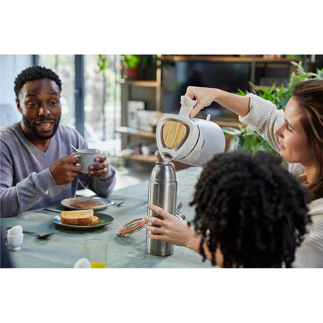 Philips Eco Conscious Edition 5000 Series, 2200 W, 1.7 L, white - Kettle Item - HD9365/10