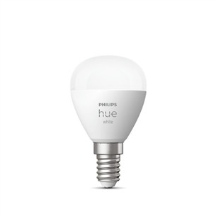 Lemputė Philips Hue White Lustre, P45, E14, White, 1 vnt. Prekė - 929002440603