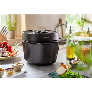 Philips All-in-One Cooker, 5 L, 1000 W, juodas - Daugiafunkcinis puodas