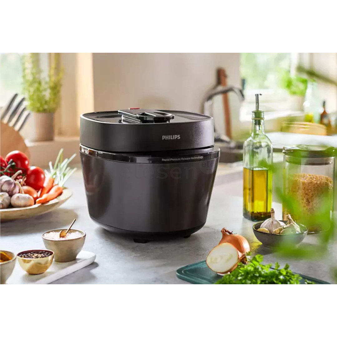 Philips All-in-One Cooker, 5 L, 1000 W, juodas - Daugiafunkcinis puodas