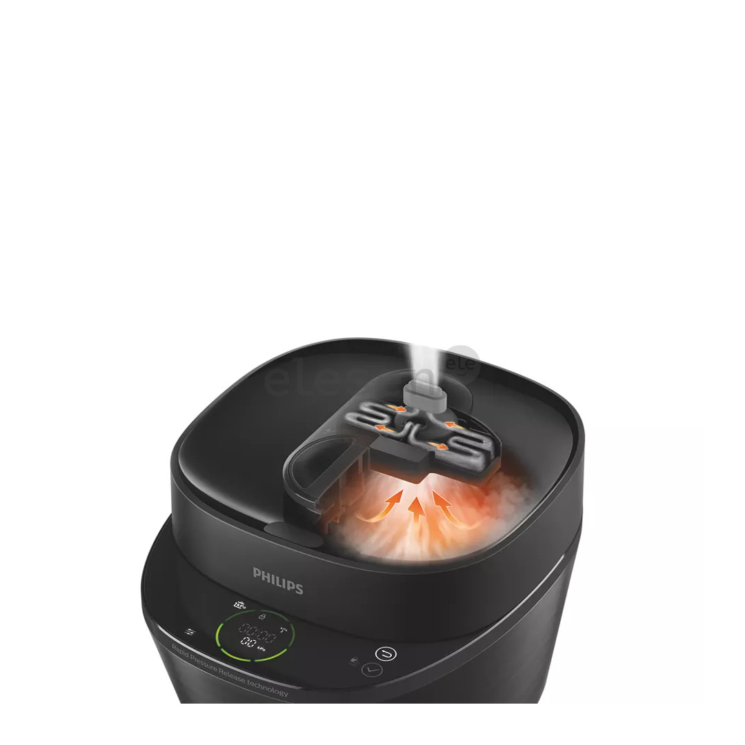 Philips All-in-One Cooker, 5 L, 1000 W, juodas - Daugiafunkcinis puodas