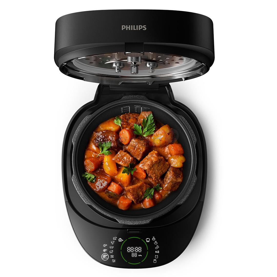 Philips All-in-One Cooker, 5 L, 1000 W, juodas - Daugiafunkcinis puodas
