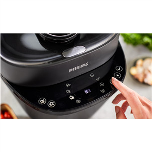 Philips All-in-One Cooker, 5 L, 1000 W, juodas - Daugiafunkcinis puodas