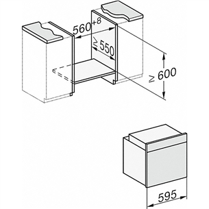 Orkaitė Miele Prekė - H7464BPBRWS