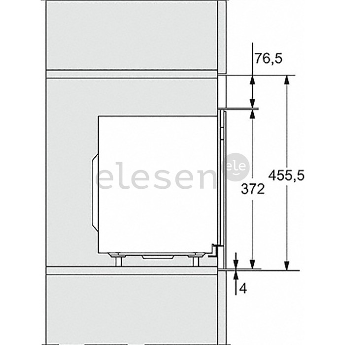 Įmontuojama mikrobangų krosnelė Miele M2234OBSW