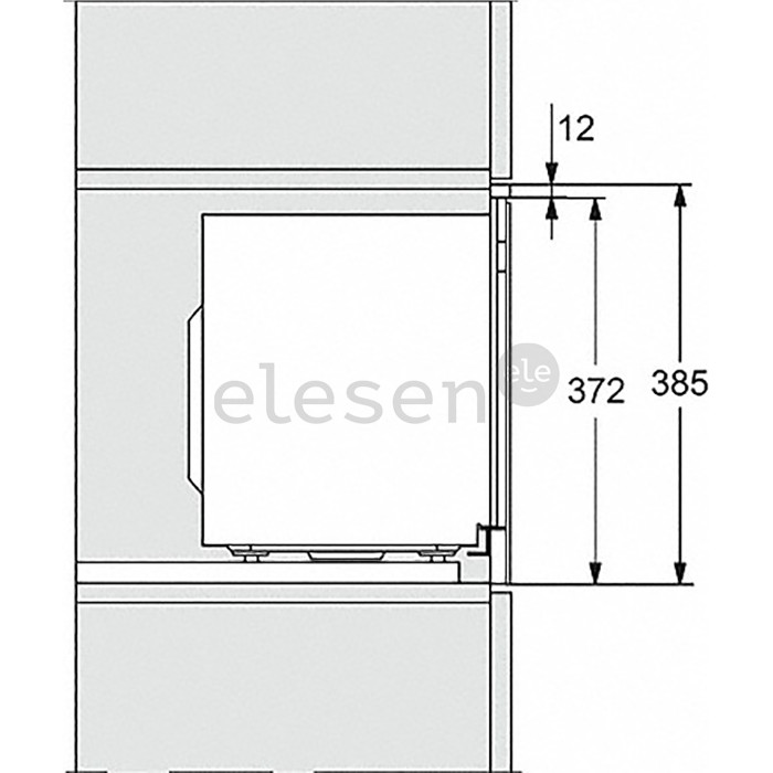 Įmontuojama mikrobangų krosnelė Miele M2234OBSW