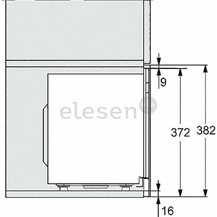 Įmontuojama mikrobangų krosnelė Miele M2234OBSW