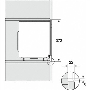 Įmontuojama mikrobangų krosnelė Miele M2234OBSW