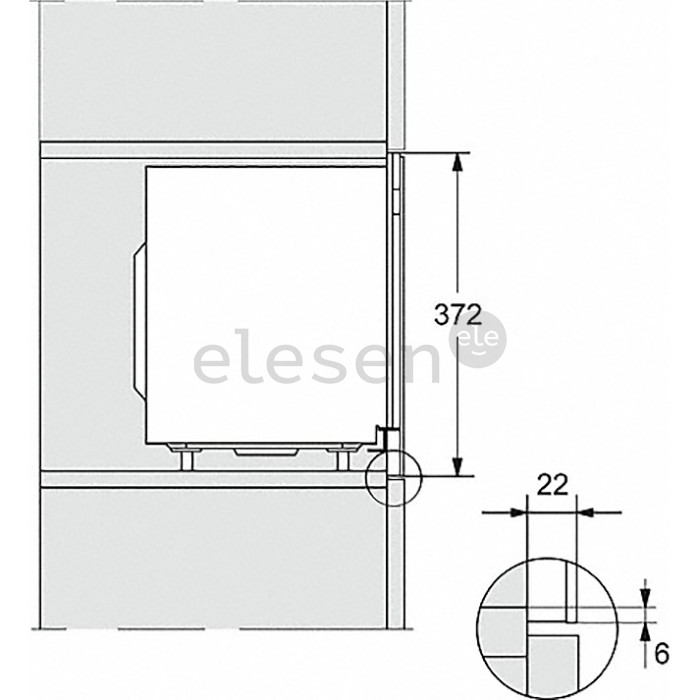 Įmontuojama mikrobangų krosnelė Miele M2234OBSW