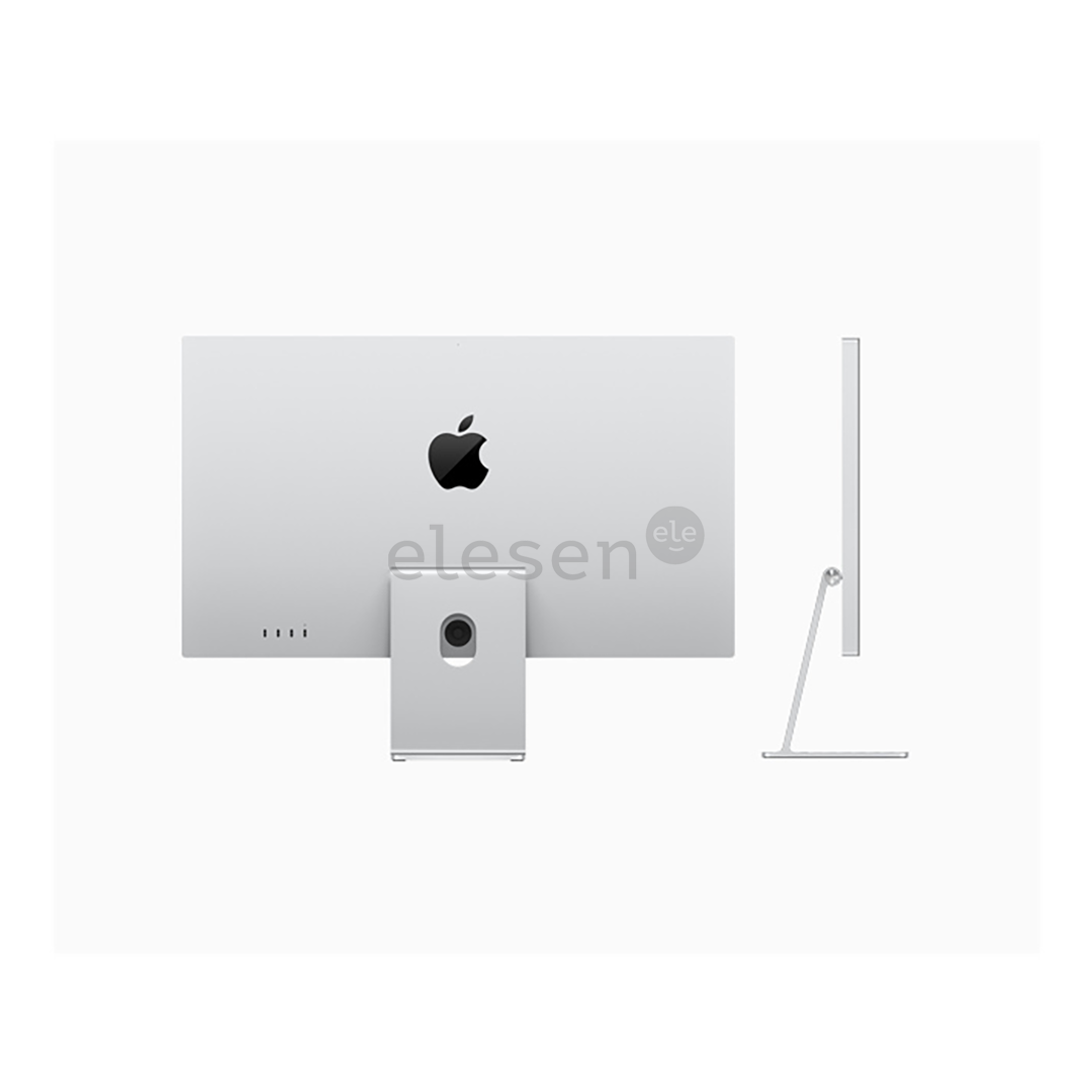Apple Studio Display,  27", 5K, LED IPS, standard glass, tilt adjustable stand, silver - Monitor Item - MK0U3Z/A