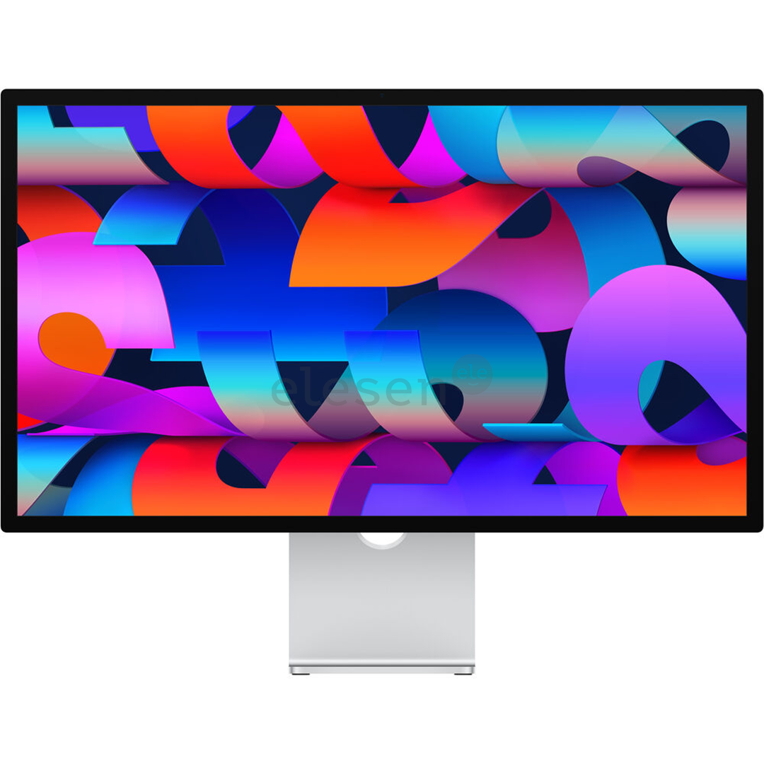 Apple Studio Display,  27", 5K, LED IPS, nano-texture glass, tilt & height adjustable stand, silver - Monitor Item - MMYV3Z/A