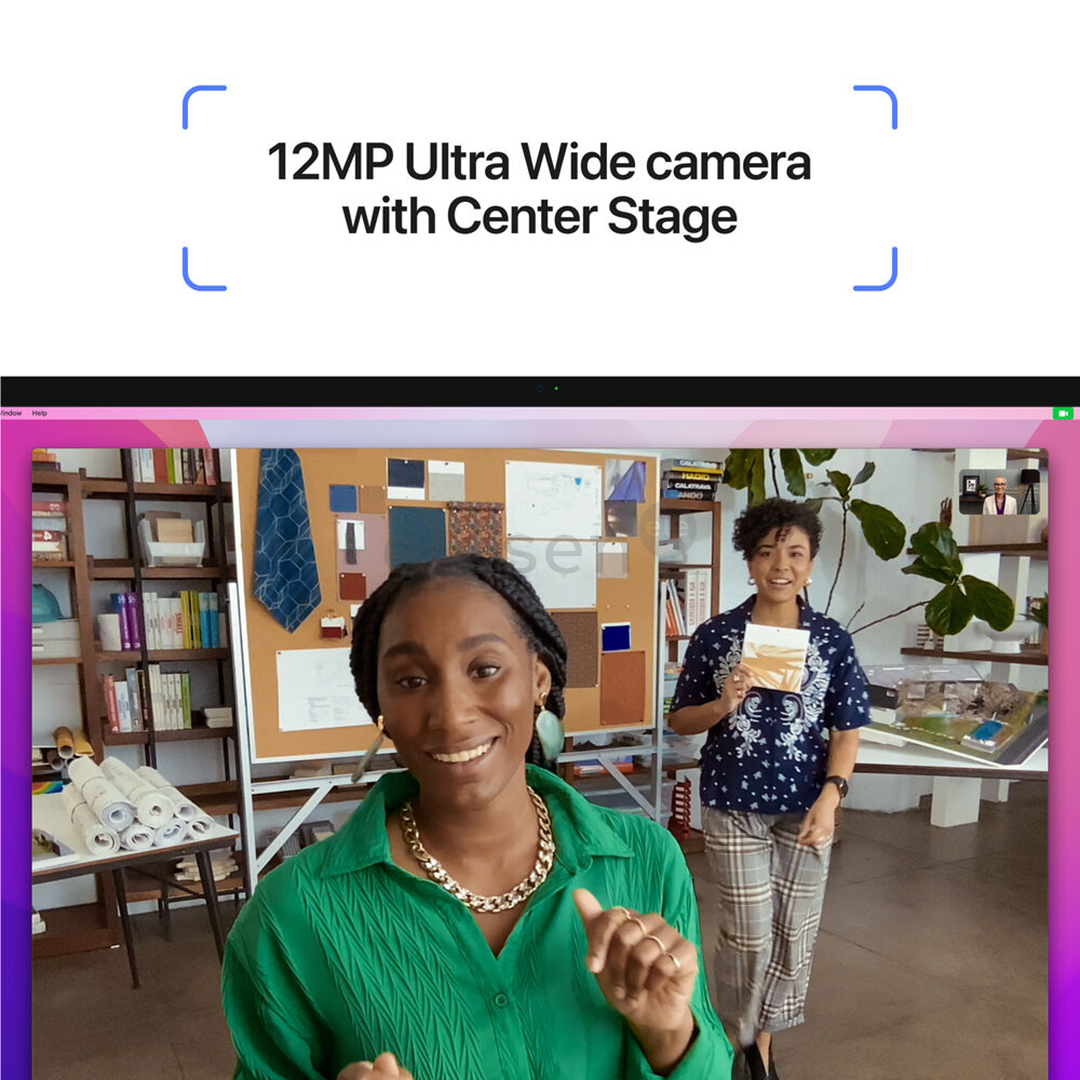 Apple Studio Display,  27", 5K, LED IPS, nano-texture glass, tilt & height adjustable stand, silver - Monitor Item - MMYV3Z/A