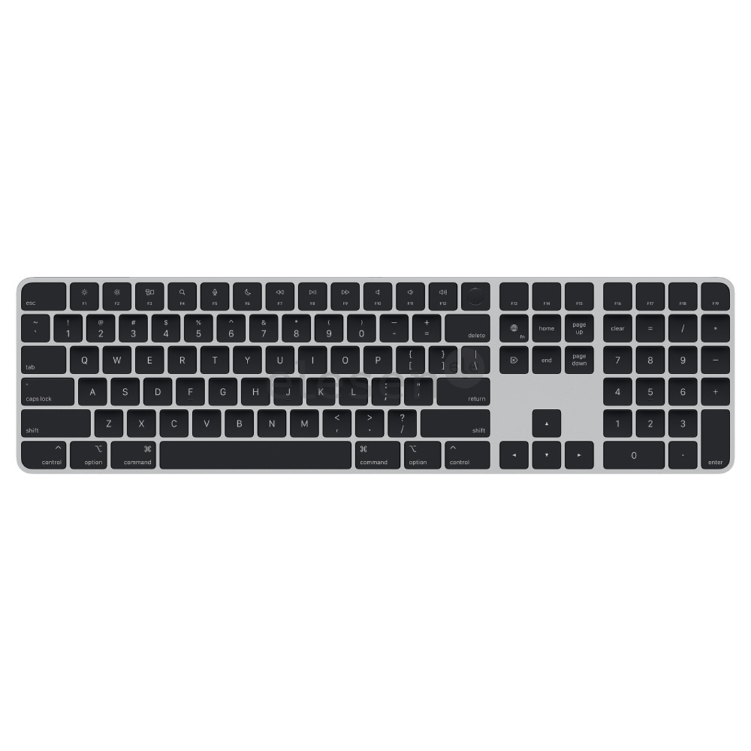 Apple Magic Keyboard with Touch ID, RUS, черный - Беспроводная клавиатура Товар - MMMR3RS/A