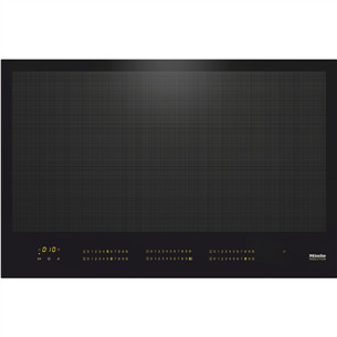 Miele, plotis 80 cm, berėmė, juoda - Įmontuojama indukcinė kaitlentė KM7678FL