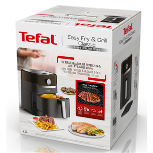 Tefal Easy Fry & Grill, 1550 W, black - Airfryer Item - EY501815