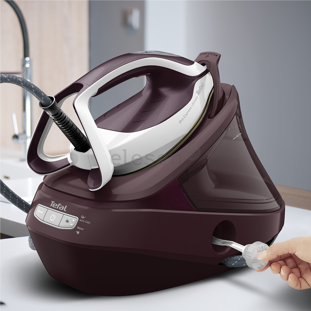 Lyginimo sistema Tefal Pro Express Ultimate II, 3000 W, violetinė Prekė - GV9721E0