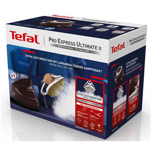 Lyginimo sistema Tefal Pro Express Ultimate II, 3000 W, violetinė Prekė - GV9721E0