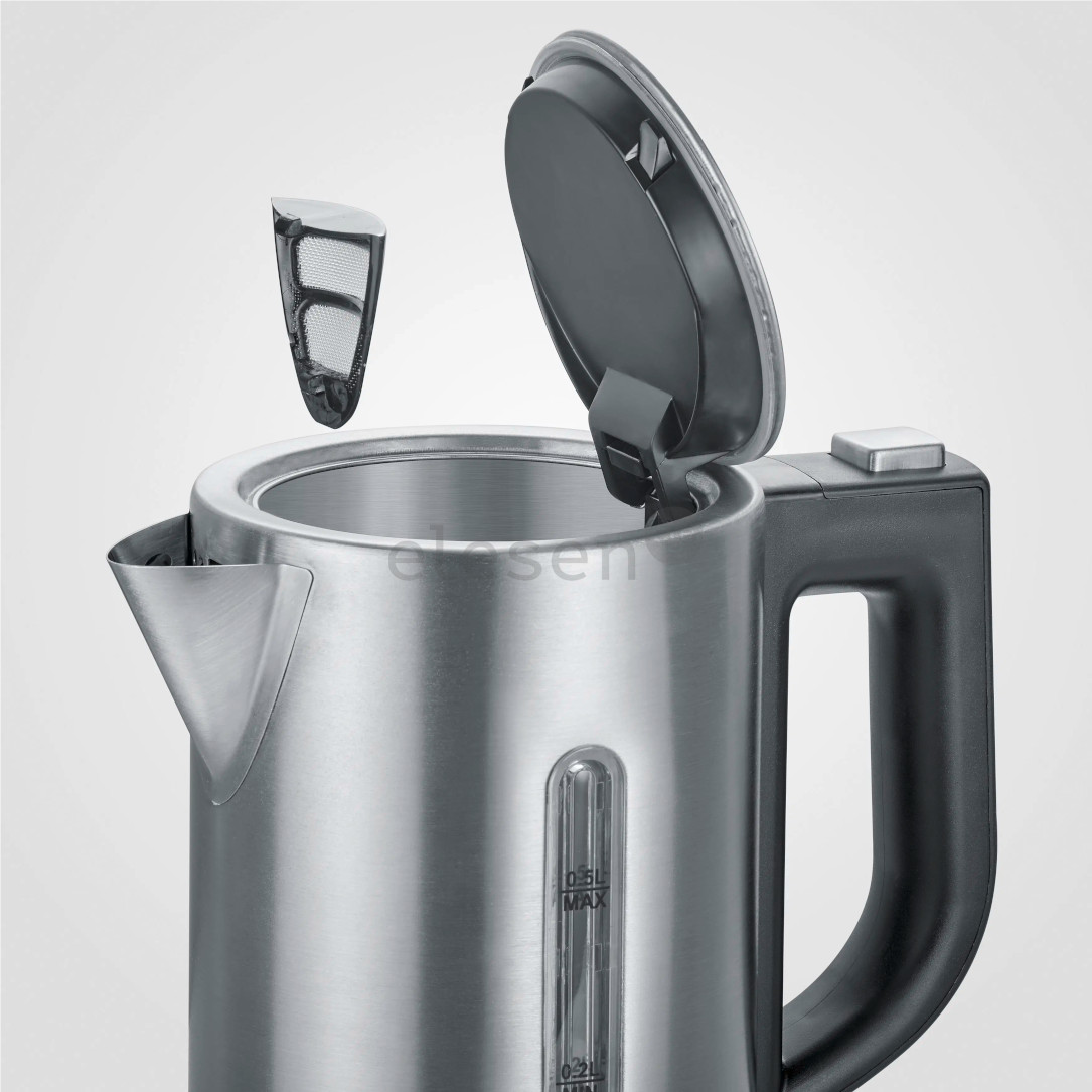 Severin Mini, 0.5 L, 1100 W, inox - Travel Kettle Item - WK3647