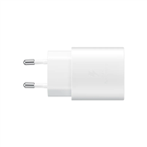 Įkroviklis Samsung, USB-C, 25 W, white