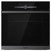 Hisense, pyrolytic cleaning, 77 L, black - Built-in Oven