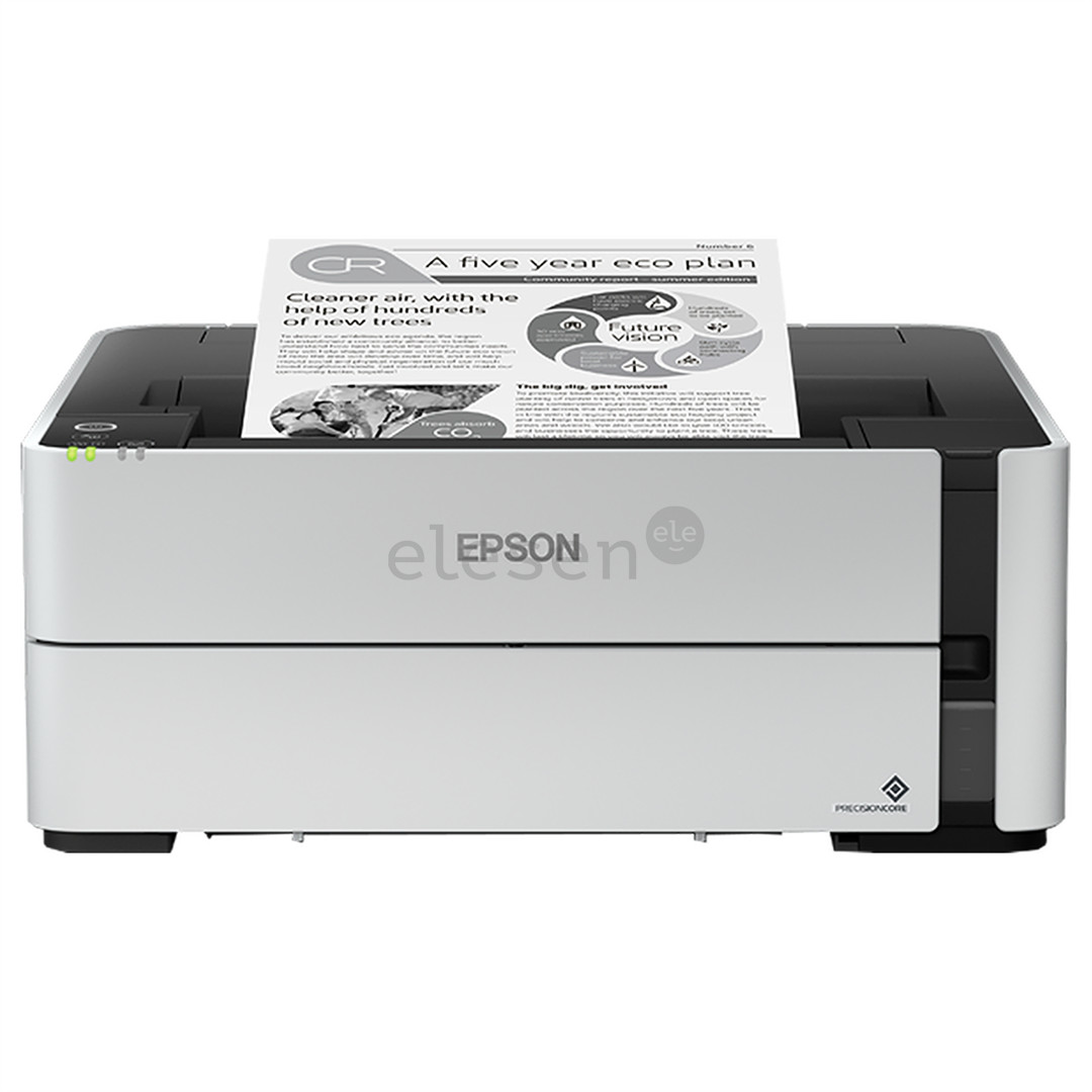 Epson EcoTank M1180 Mono, WiFi, LAN, duplex, white - Inkjet Printer