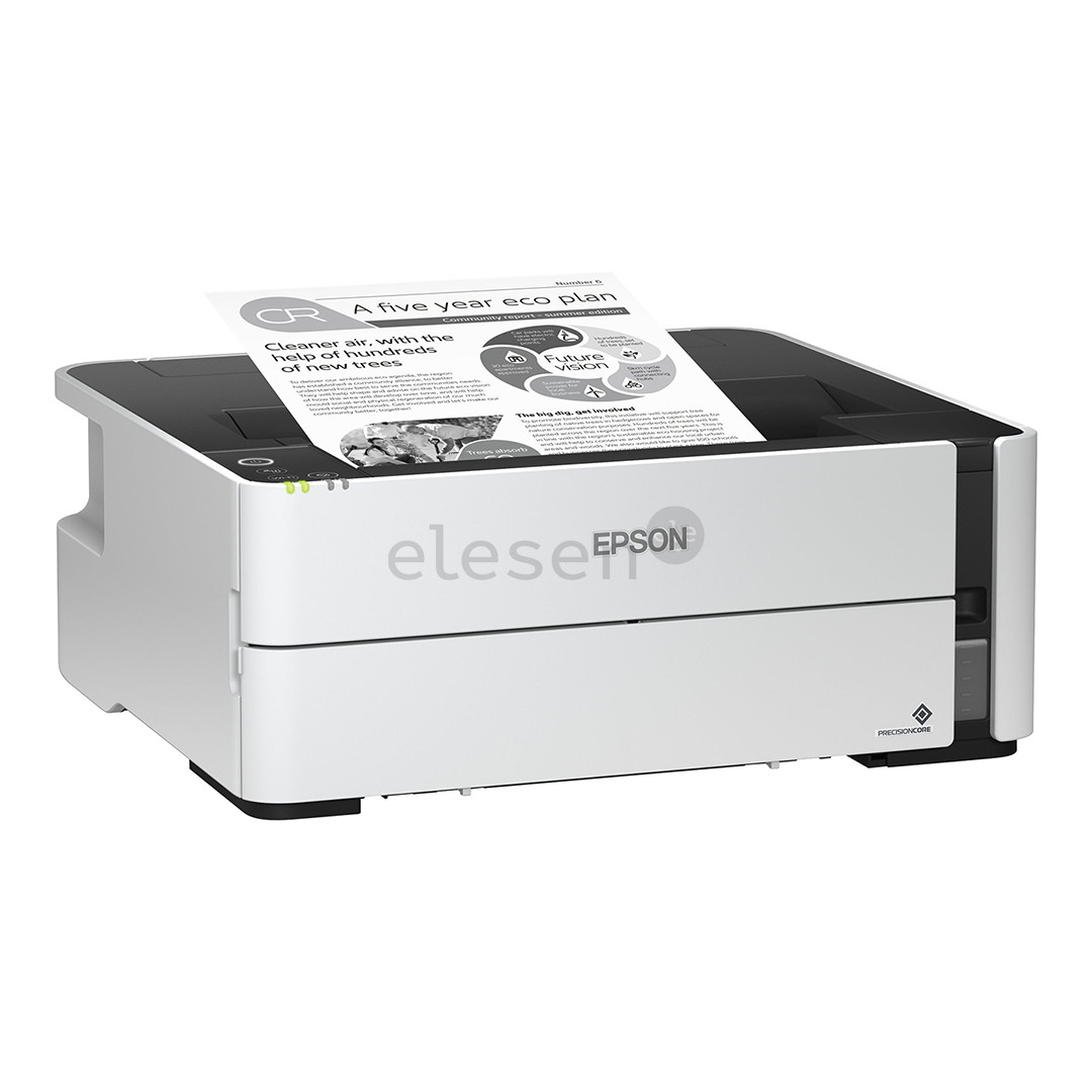 Epson EcoTank M1180 Mono, WiFi, LAN, duplex, white - Inkjet Printer