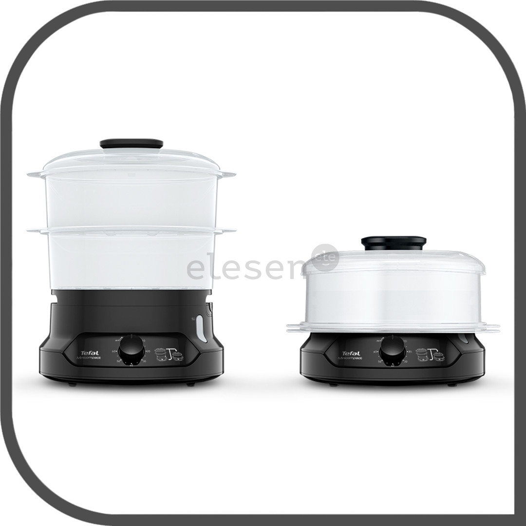 Tefal Minicompact, 800 W, black - Steam Cooker Item - VC139810