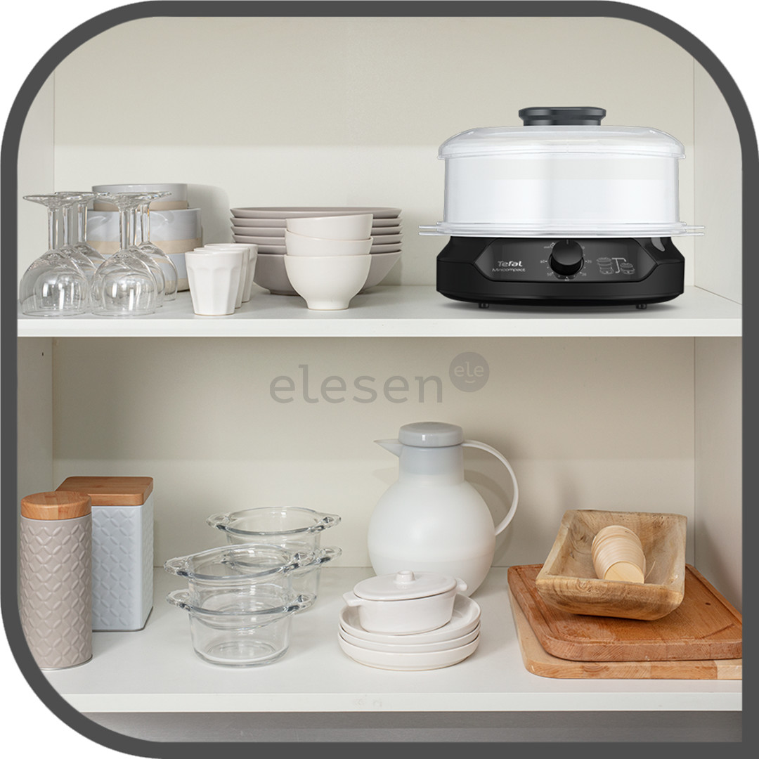 Tefal Minicompact, 800 W, black - Steam Cooker Item - VC139810