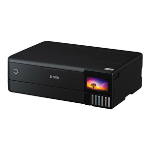Epson EcoTank L8180, A3+, WiFi, LAN, SD, black - Multifunctional Color Inkjet Printer Item - C11CJ21402