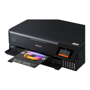 Epson EcoTank L8180, A3+, WiFi, LAN, SD, black - Multifunctional Color Inkjet Printer Item - C11CJ21402