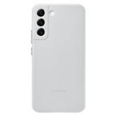 Dėklas Samsung Galaxy S22+ Leather Cover, Gray