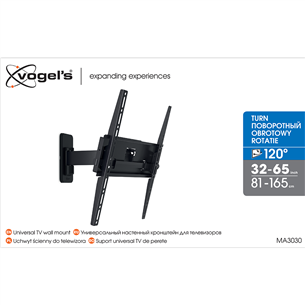 Sieninis laikiklis Vogels Item - MA3030 32-55" televizoriams