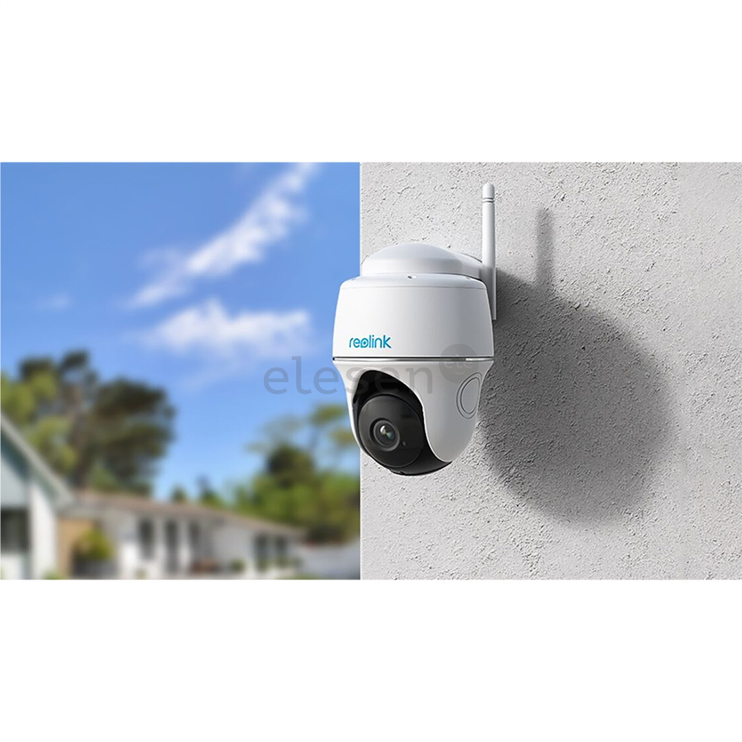 Reolink Argus PT-4MP, WiFi and battery, human and vehicle detection, white - Wireless Security Camera