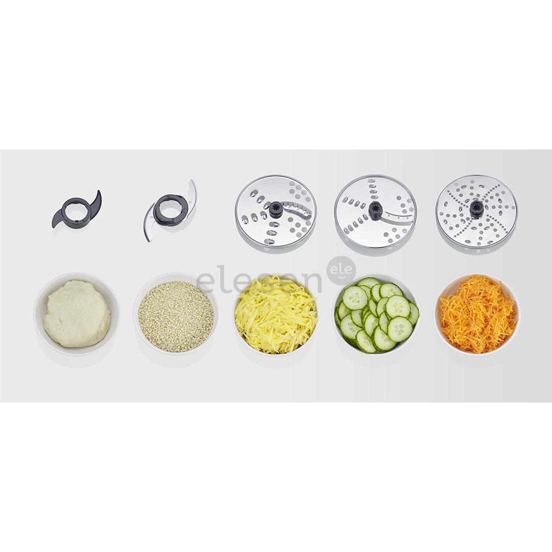 Severin, 1,5 л/1,5 л, 1200 Вт, нерж. сталь - Кухонный комбайн Товар - KM3892