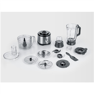 Severin, 1,5 л/1,5 л, 1200 Вт, нерж. сталь - Кухонный комбайн Товар - KM3892