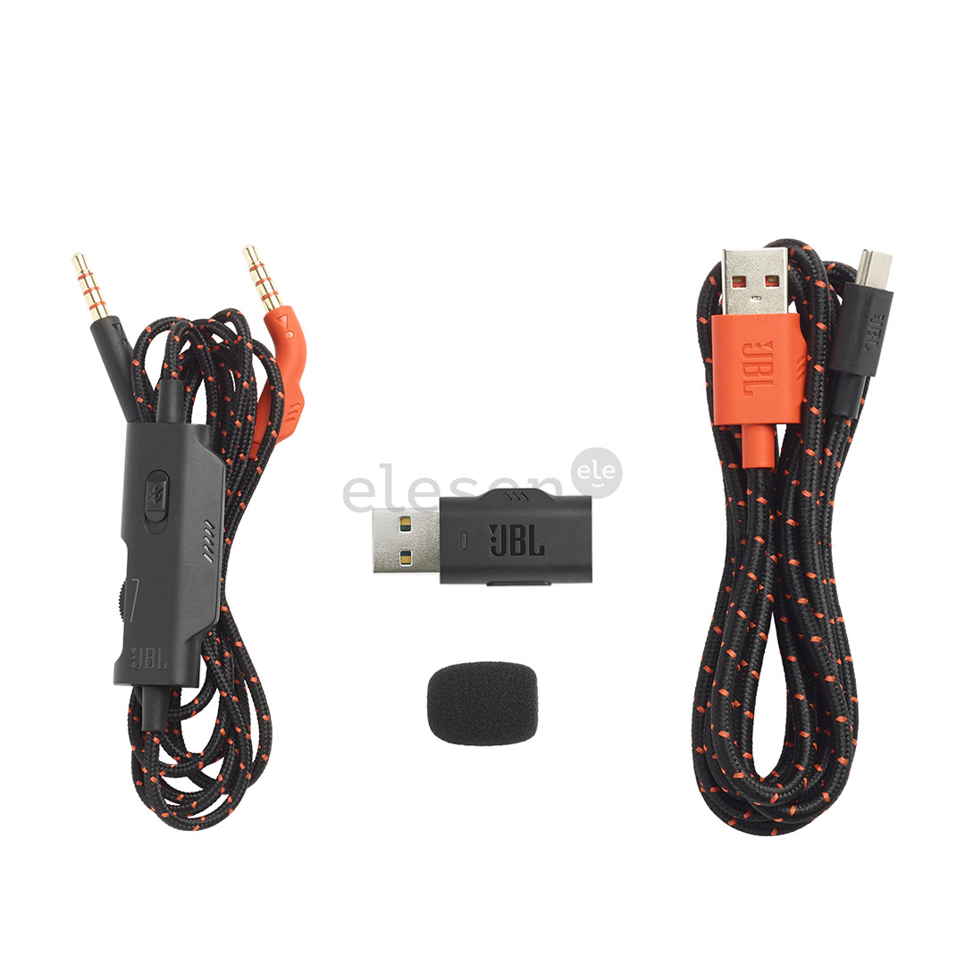 JBL Quantum 810 Wireless, juodos - Belaidės ausinės