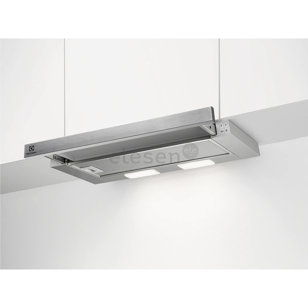 Electrolux, 330 m³/h, width 59.8 cm, grey - Built-in Cooker Hood Item - LFP226S