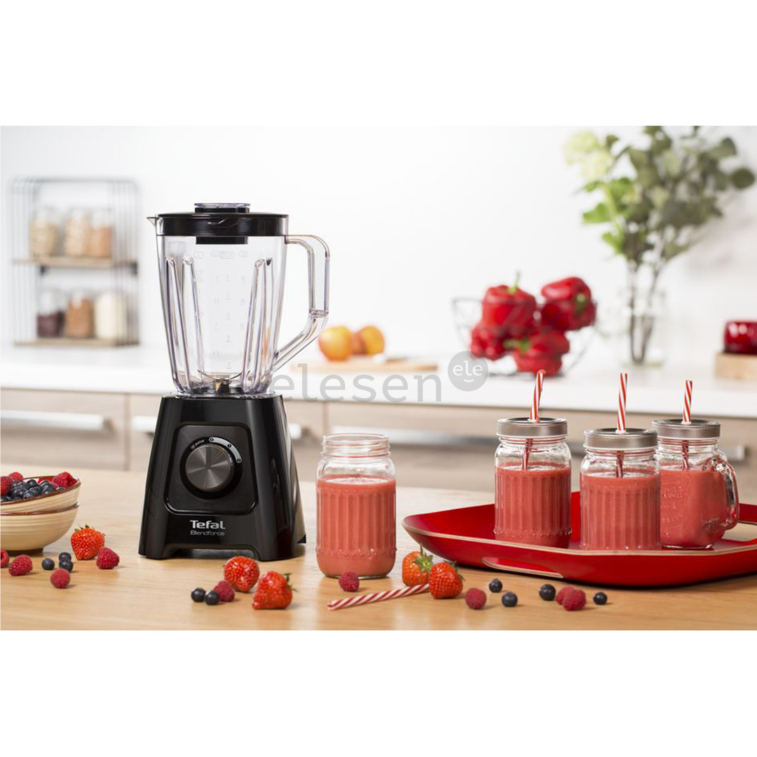 Tefal Blendforce 2, 600 Вт, 1,25 л, черный - Блендер Товар - BL420838