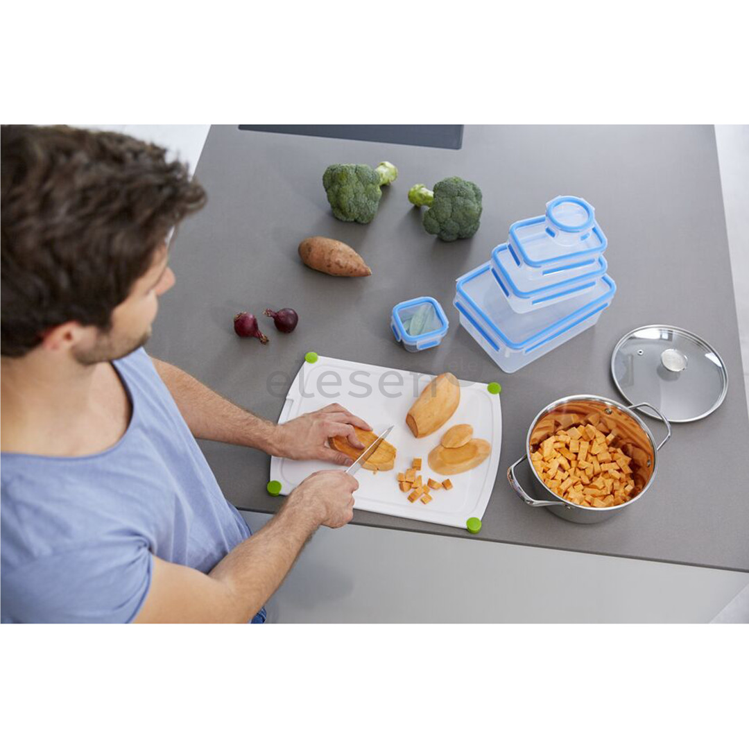 Tefal Masterseal, 5 шт., синий/прозрачный - Набор контейнеров