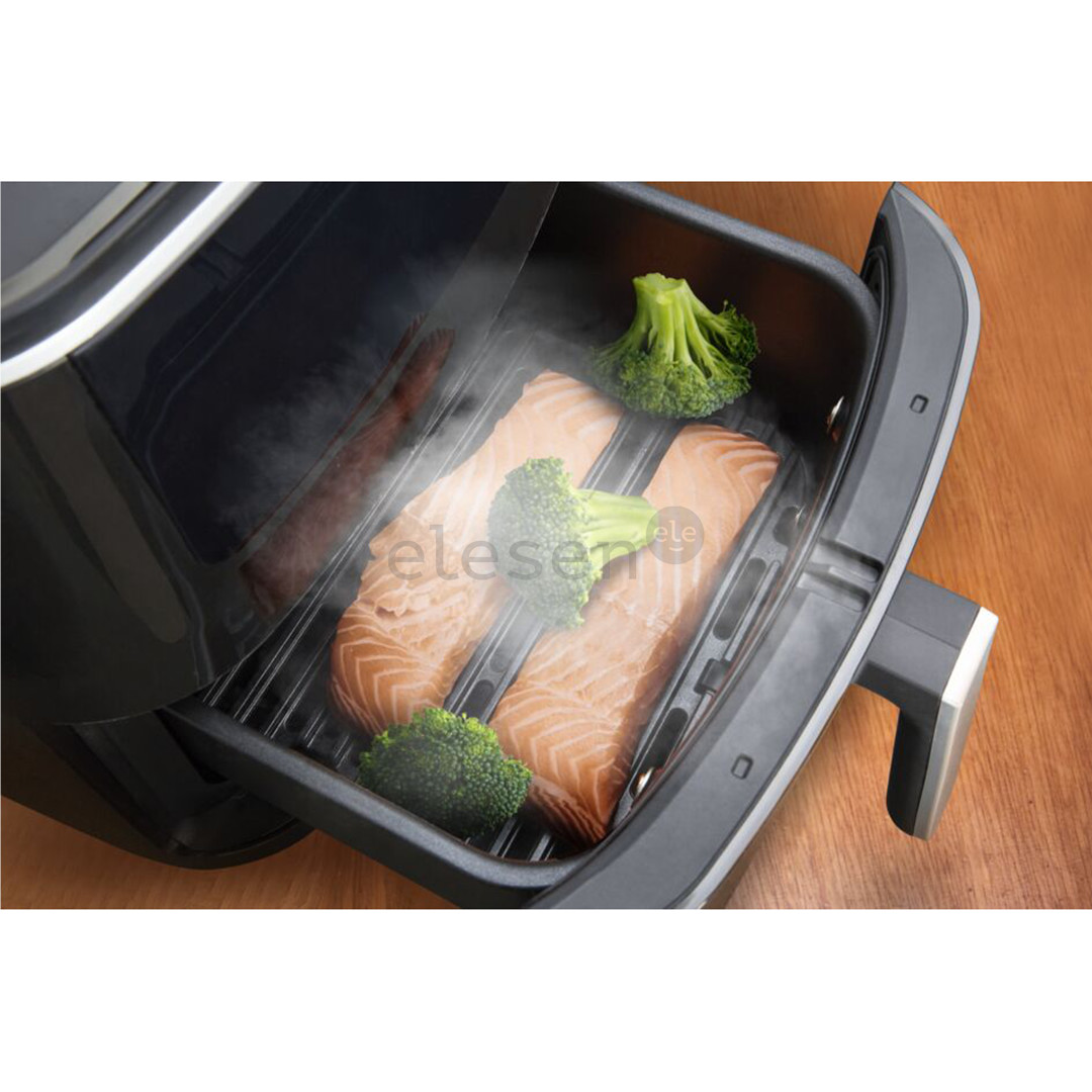 Tefal Easy Fry & Steam, 1700 W, 3in1, juoda - Karšto oro gruzdintuvė